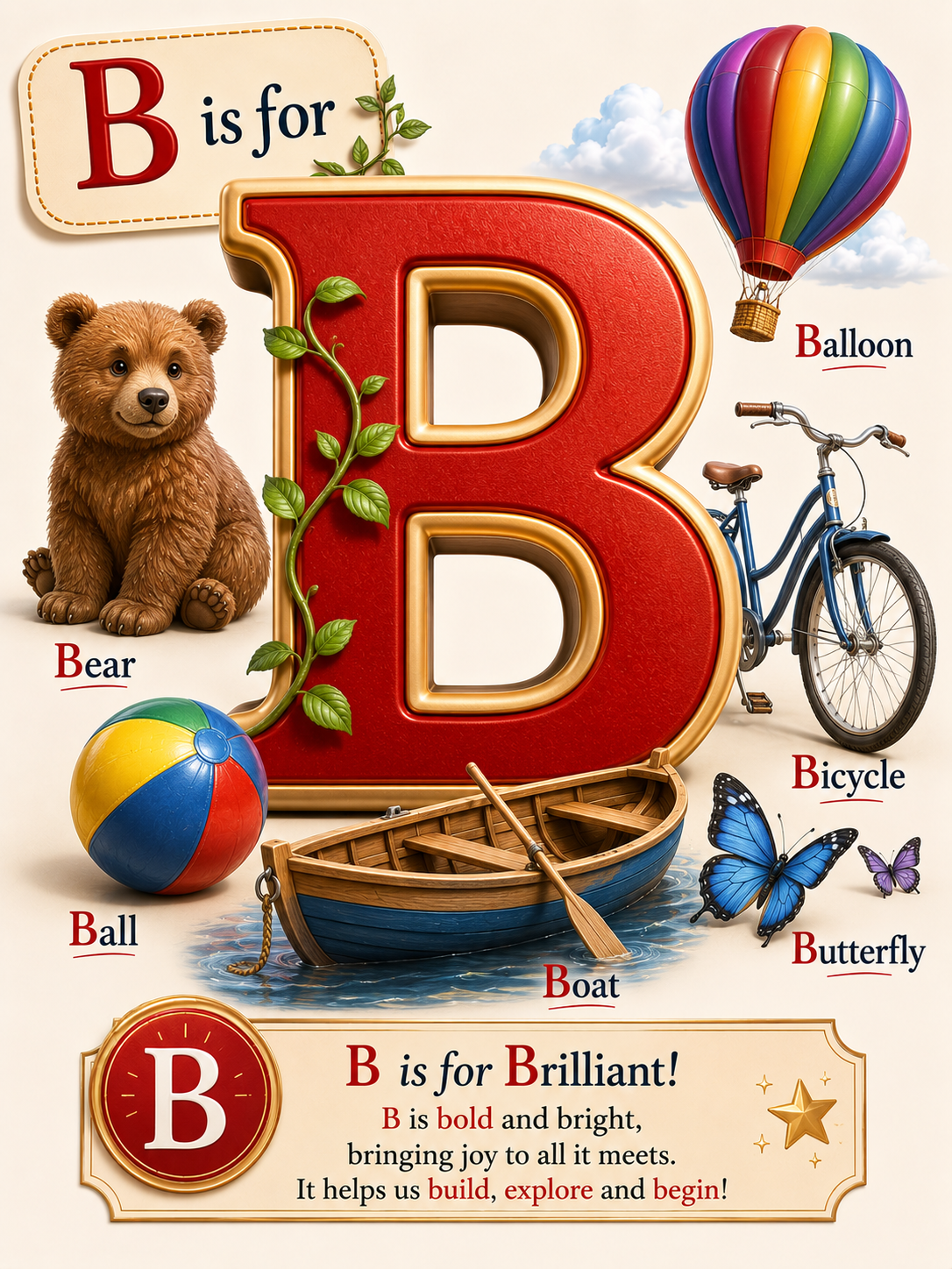 Letter B